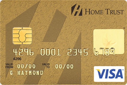 Home Trust secured VISA card